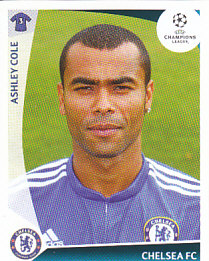 Ashley Cole Chelsea samolepka UEFA Champions League 2009/10 #215